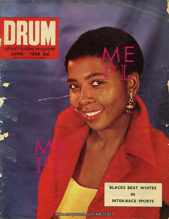 : Drum Magazine cover : Drum Magazine cover