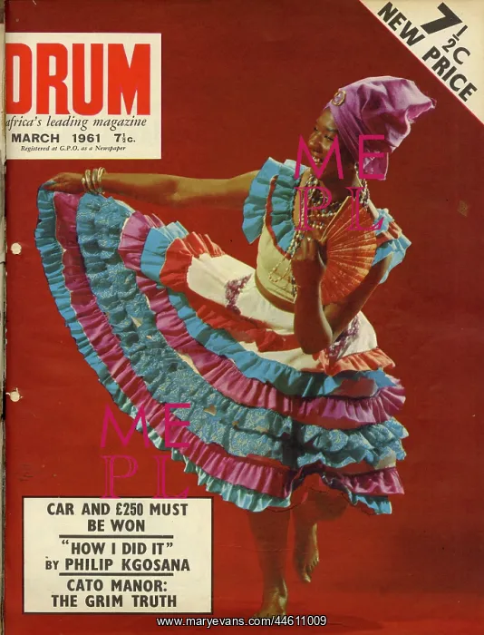 : Drum Magazine cover : Drum Magazine cover