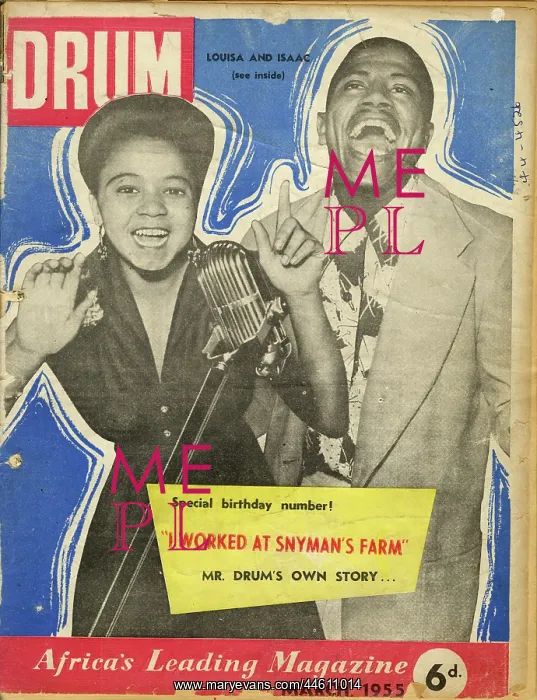 : Drum Magazine cover : Drum Magazine cover
