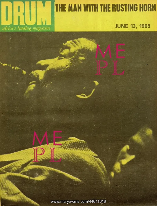 : Drum Magazine cover : Drum Magazine cover