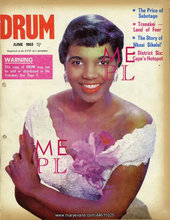 : Drum Magazine cover : Drum Magazine cover