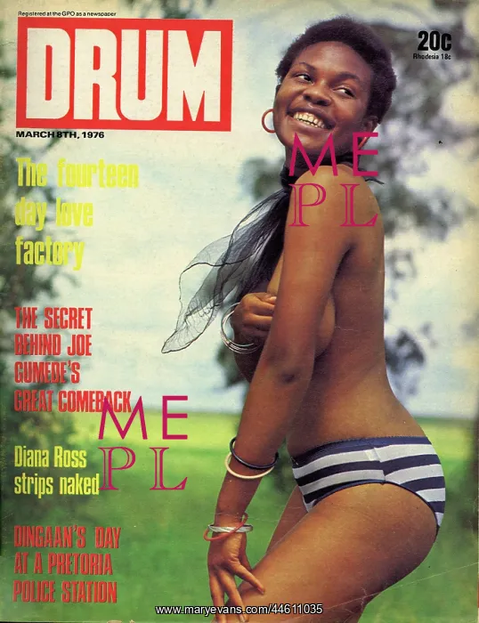 : Drum Magazine cover : Drum Magazine cover