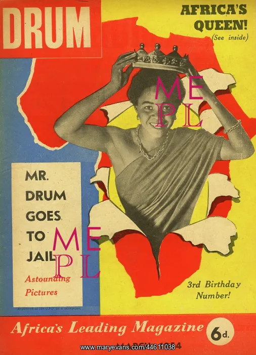 : Drum Magazine cover : Drum Magazine cover