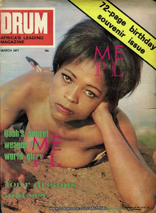 : Drum Magazine cover : Drum Magazine cover