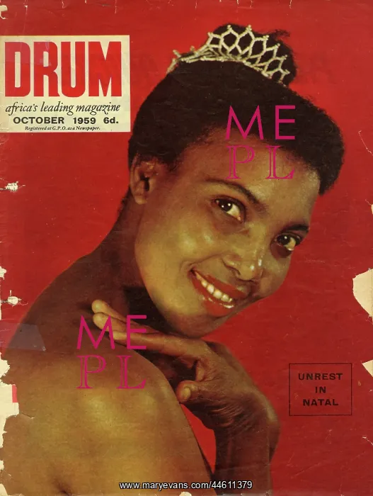 : Drum Magazine cover : Drum Magazine cover