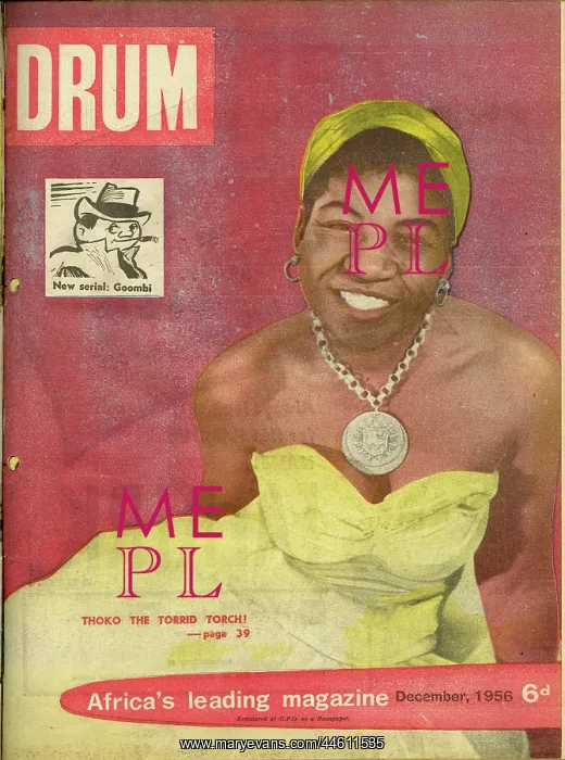 : Drum Magazine cover : Drum Magazine cover