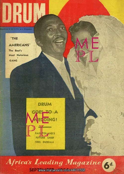 : Drum Magazine cover : Drum Magazine cover