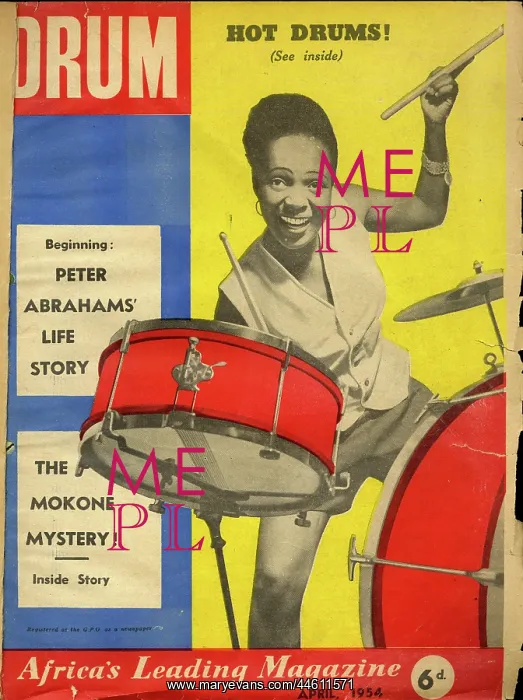 : Drum Magazine cover : Drum Magazine cover