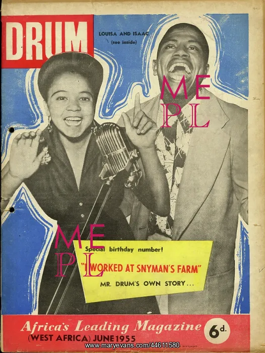 : Drum Magazine cover : Drum Magazine cover