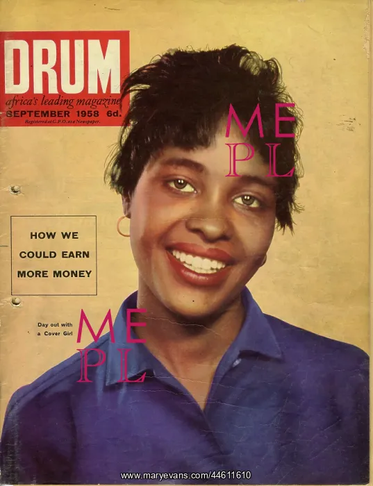 : Drum Magazine cover : Drum Magazine cover