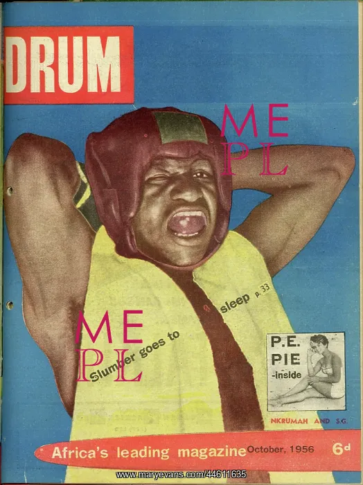 : Drum Magazine cover : Drum Magazine cover