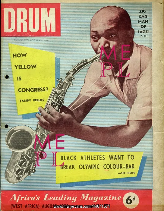 : Drum Magazine cover : Drum Magazine cover