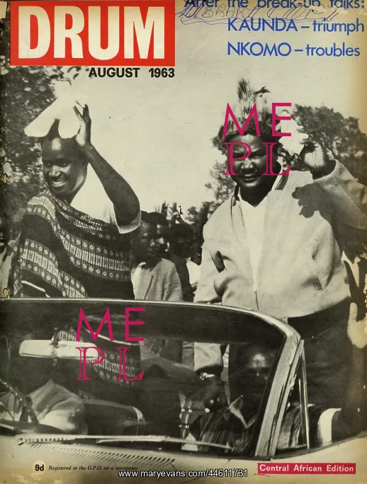 : Drum Magazine cover : Drum Magazine cover