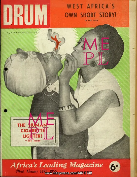 : Drum Magazine cover : Drum Magazine cover