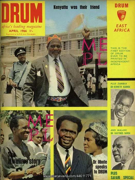 : Drum Magazine cover : Drum Magazine cover