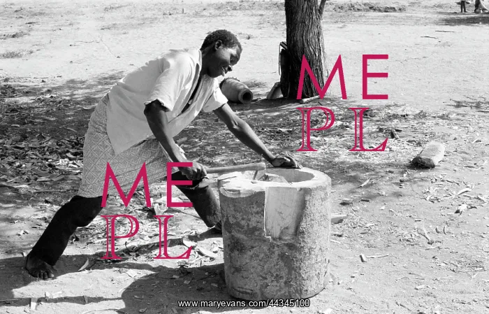 : Drum maker at work near Birchenough bridge 1, Ndau : Drum maker at work near Birchenough bridge 1, Ndau