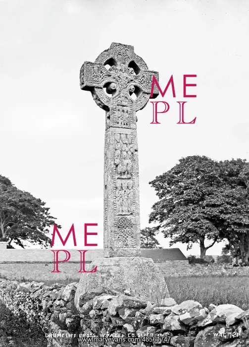 : Drumcliff Cross, W Face, Co Sligo : Drumcliff Cross, W Face, Co Sligo