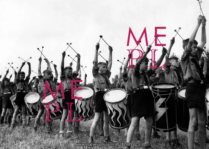 : Drummers of the Deutsches Jungvolk, 1935 : Drummers of the Deutsches Jungvolk, 1935
