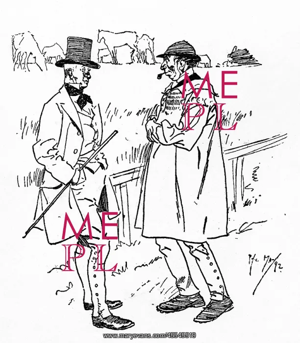 : Drunk Yokel protests his innocence to local landowner : Drunk Yokel protests his innocence to local landowner