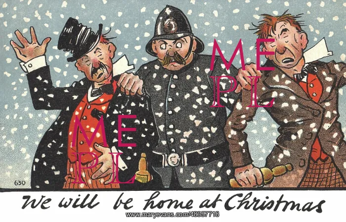 : Drunkards. We will be home at Christmas Two merry drunkards being taken : Drunkards. We will be home at Christmas Two merry drunkards being taken