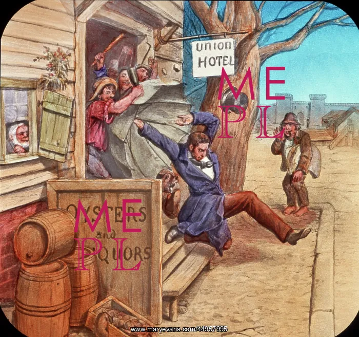 : The Drunkard's Career Temperance Movement Lantern : The Drunkard's Career Temperance Movement Lantern