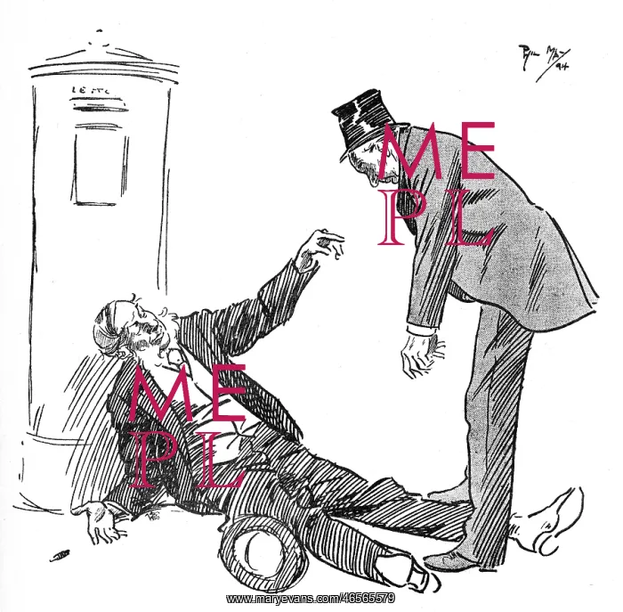 : Two drunks by a postbox, one already collapsed : Two drunks by a postbox, one already collapsed