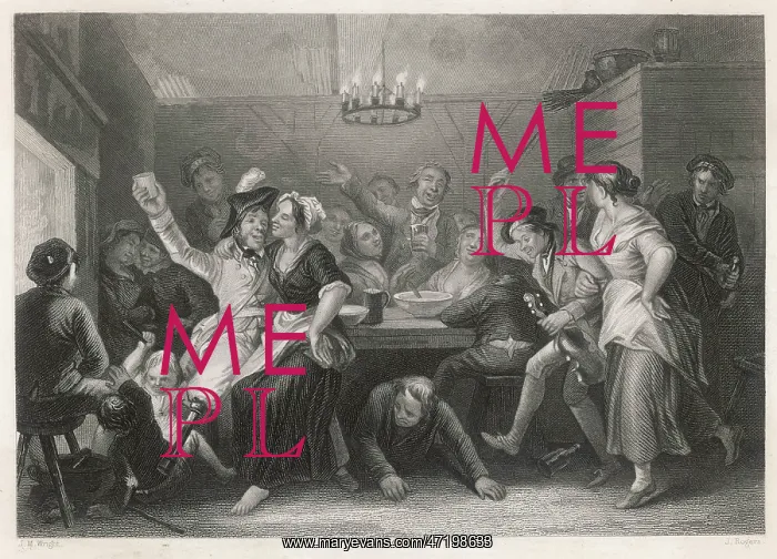 : Drunks in Scots Tavern : Drunks in Scots Tavern
