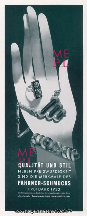 : DRYDEN JEWELRY ADVERT : DRYDEN JEWELRY ADVERT
