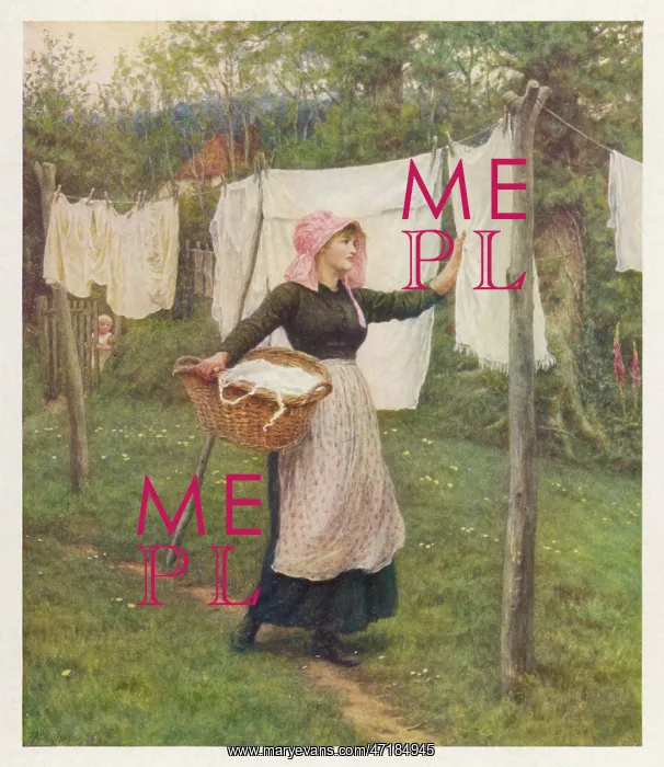 : DRYING CLOTHES / ALLINGHAM : DRYING CLOTHES / ALLINGHAM