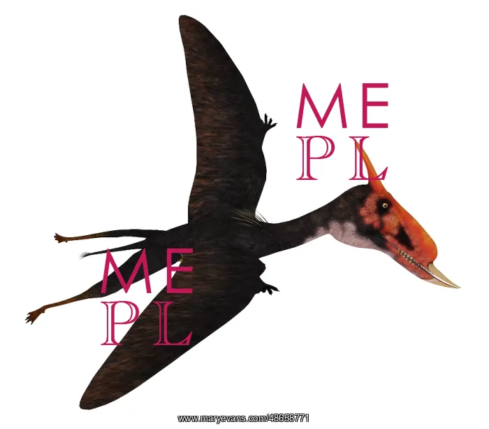: Dsungaripterus with wings spread : Dsungaripterus with wings spread