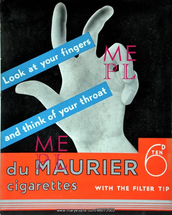 : Du Maurier cigarettes : Du Maurier cigarettes