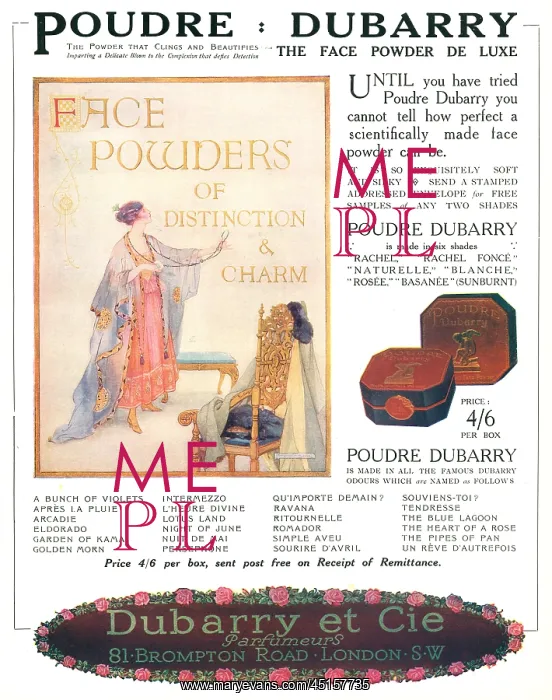 : Dubarry et Cie Advertisement : Dubarry et Cie Advertisement