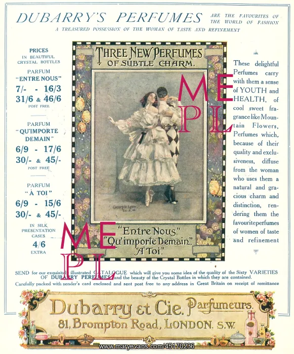 : Dubarry et Cie Advertisement : Dubarry et Cie Advertisement
