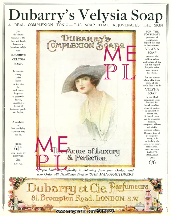 : Dubarry et Cie Advertisement : Dubarry et Cie Advertisement