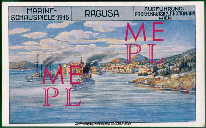 : DUBROVNIK IN 1918 : DUBROVNIK IN 1918