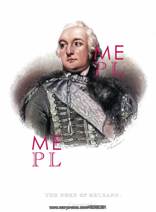: DUC D'ORLEANS EGALITE : DUC D'ORLEANS EGALITE