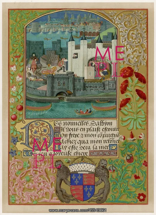 : DUC D'ORLEANS IMPRISONED : DUC D'ORLEANS IMPRISONED