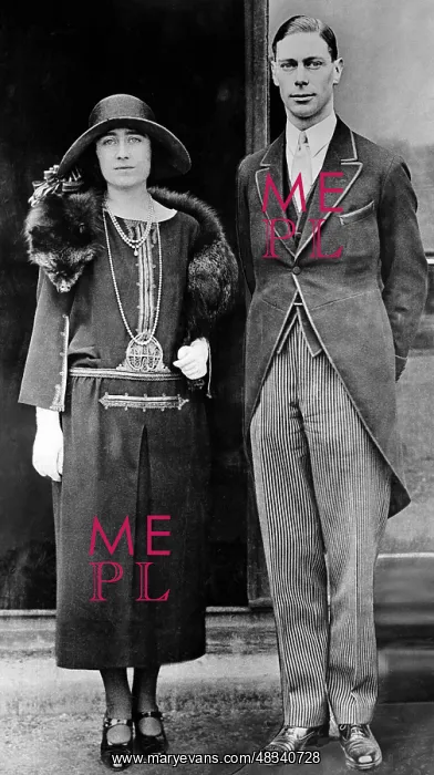 : The ducal couple Elizabeth and George, ca. 1926 : The ducal couple Elizabeth and George, ca. 1926