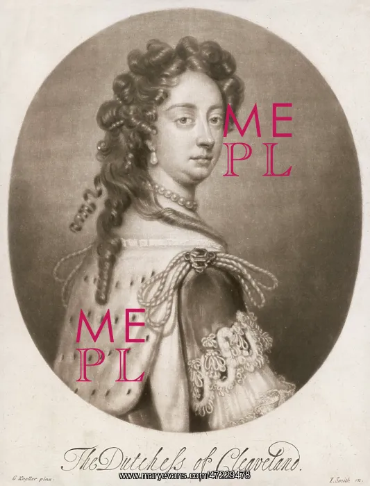 : DUCHESS OF CLEVELAND : DUCHESS OF CLEVELAND