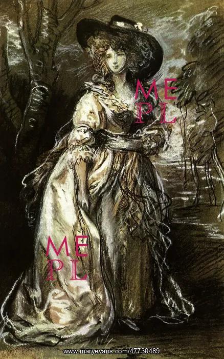 : Duchess of Devonshire, by Gainsborough : Duchess of Devonshire, by Gainsborough