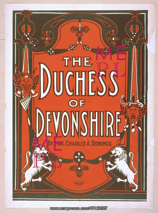  : The Duchess of Devonshire by Mrs. Charles A. Doremus