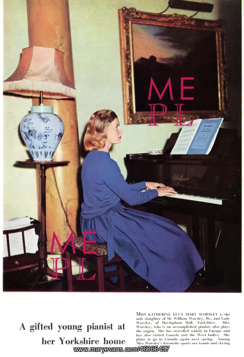 : DUCHESS OF KENT BEFORE HER MARRIAGE : DUCHESS OF KENT BEFORE HER MARRIAGE