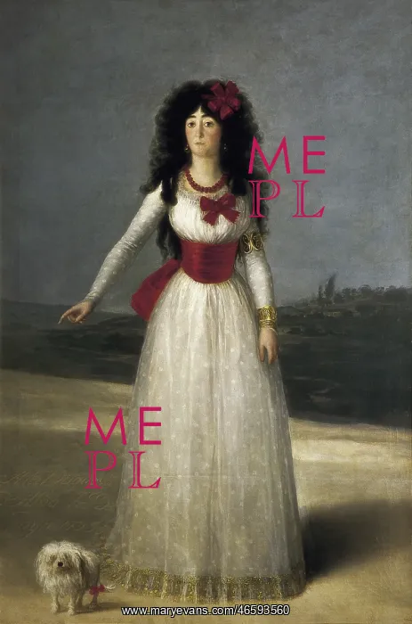 : Duchesse of Alba, by Goya : Duchesse of Alba, by Goya