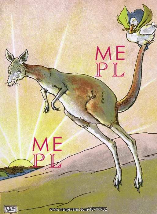 : The Duck and the Kangaroo - Edward Lear : The Duck and the Kangaroo - Edward Lear