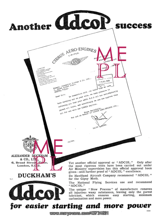  : Duckhams Adcol Oil