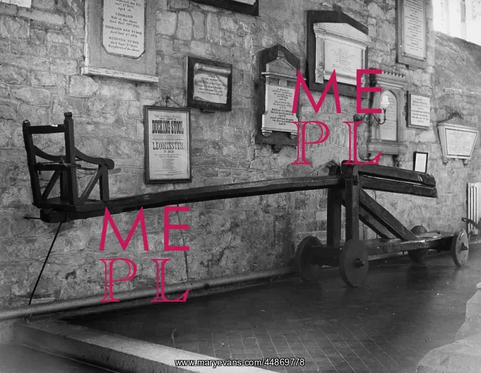 : DUCKING STOOL : DUCKING STOOL