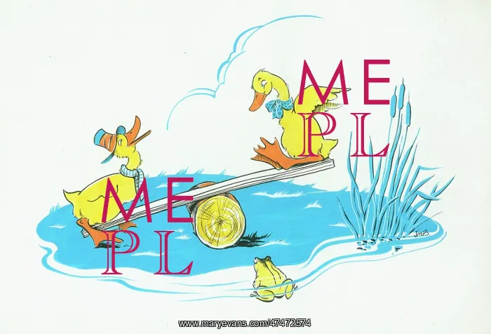  : Two ducks on seesaw