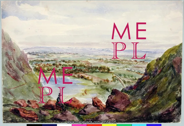 : Duddingston Loch. Scene from Arthur's Seat, Samson's Ribs : Duddingston Loch. Scene from Arthur's Seat, Samson's Ribs