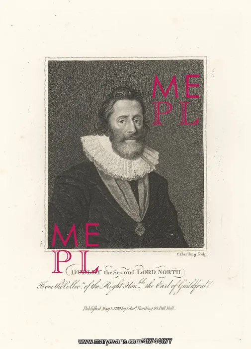 : Dudley North, 4th Baron North Dudley : Dudley North, 4th Baron North Dudley