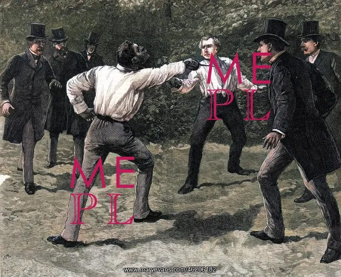  : Duel between Boulanger and Floquet 1888